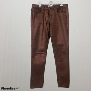 Cielo Copper Metallic Jeans